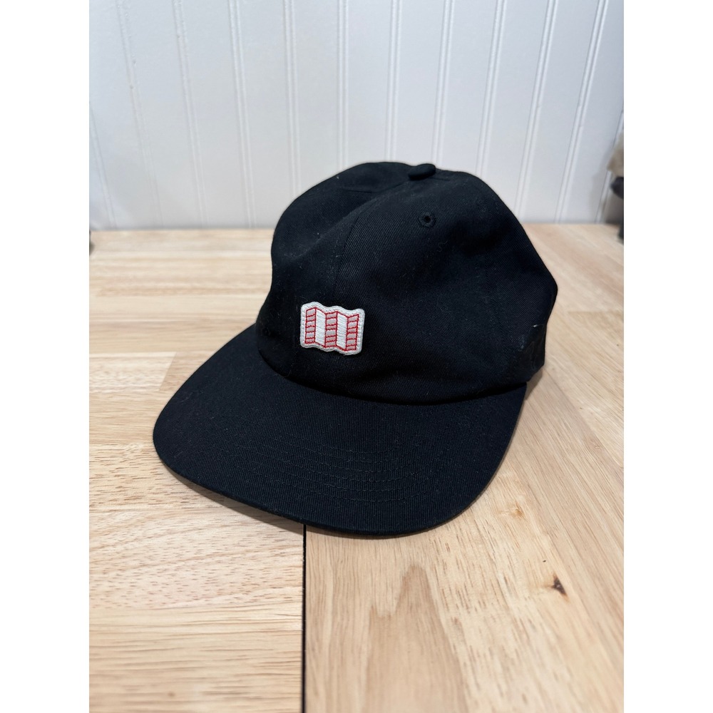 Topo Designs Hat Black Red Adjustable Men Accessories